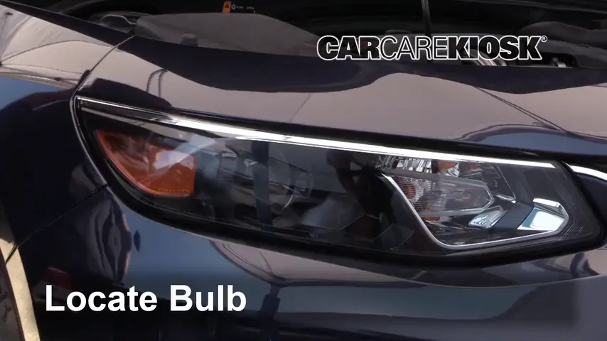 2017 Chevrolet Malibu Premier 2.0L 4 Cyl. Turbo Lights Headlight (replace bulb)
